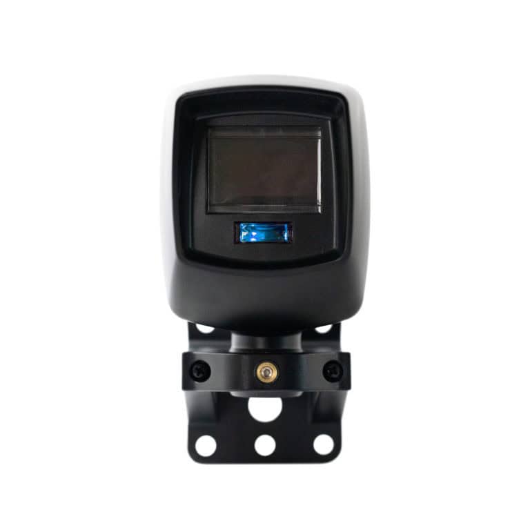 A closeup of the MRD-1P radar presence sensor